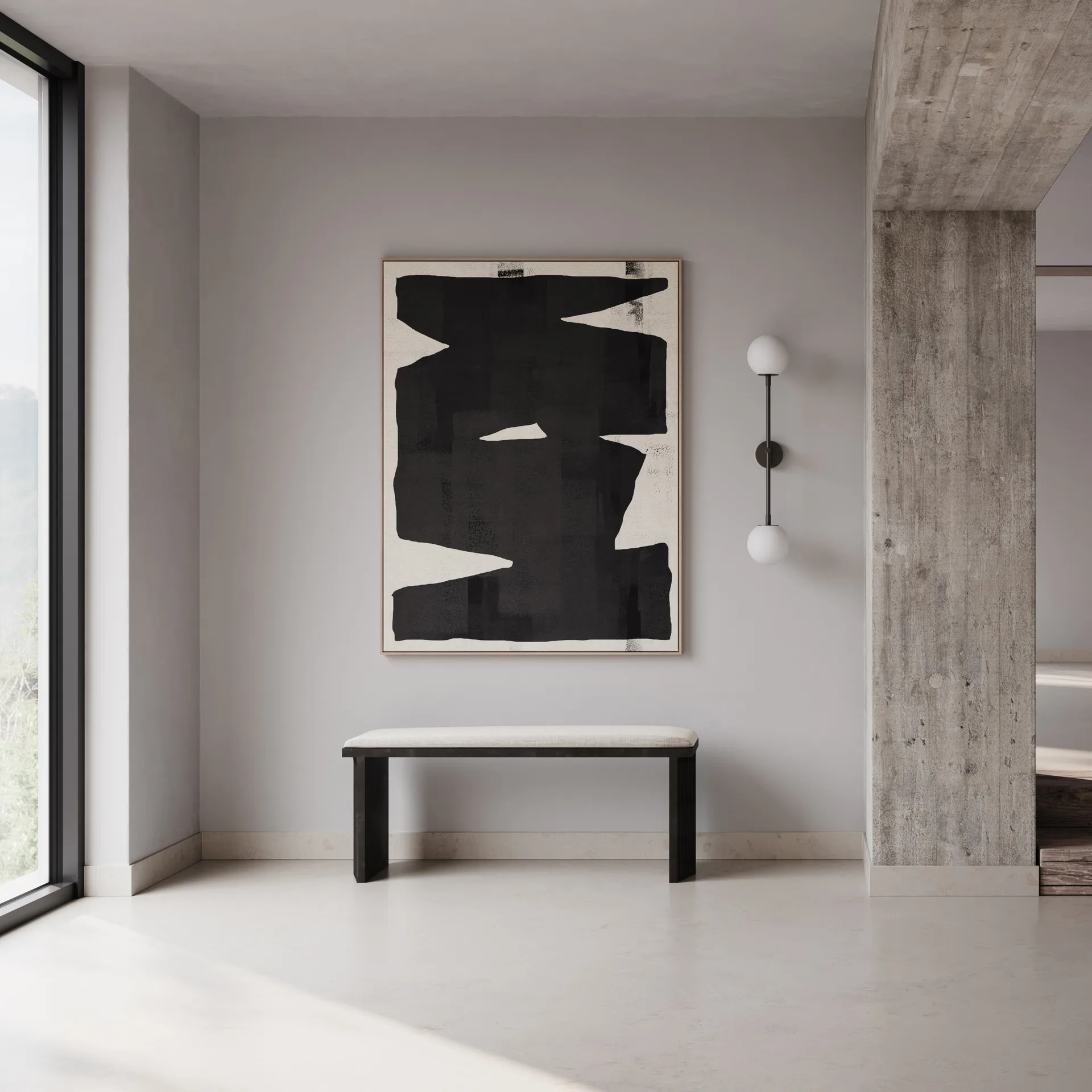 Almofada de banco Arc 35x120 cm, Linen 101 Copenhagen