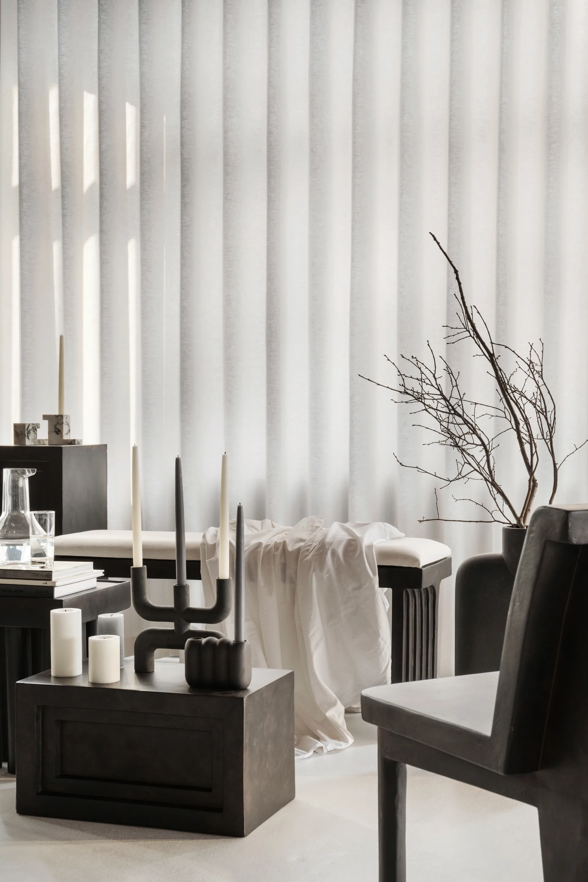 Almofada de banco Arc 35x120 cm, Linen 101 Copenhagen