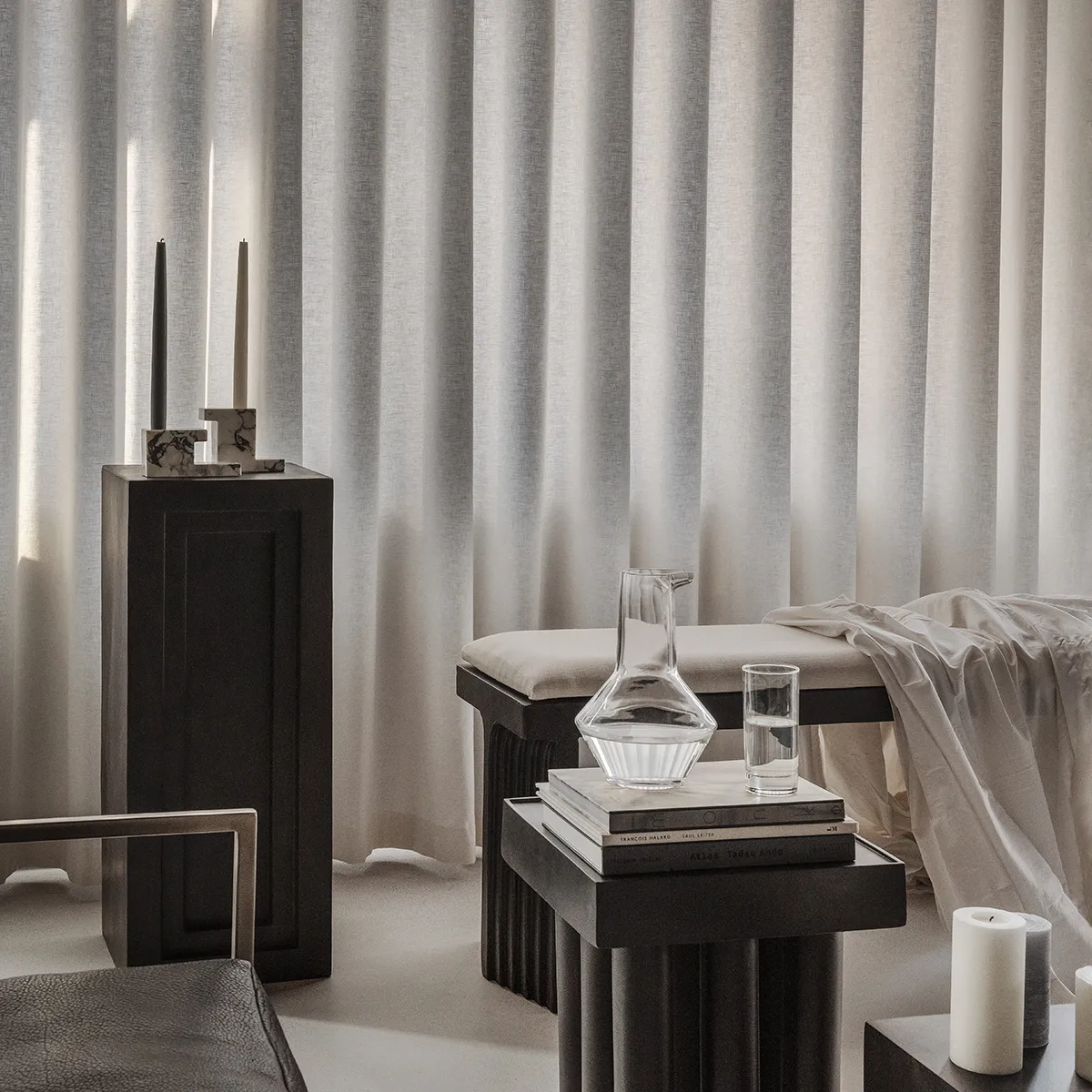 Almofada de banco Arc 35x120 cm, Linen 101 Copenhagen