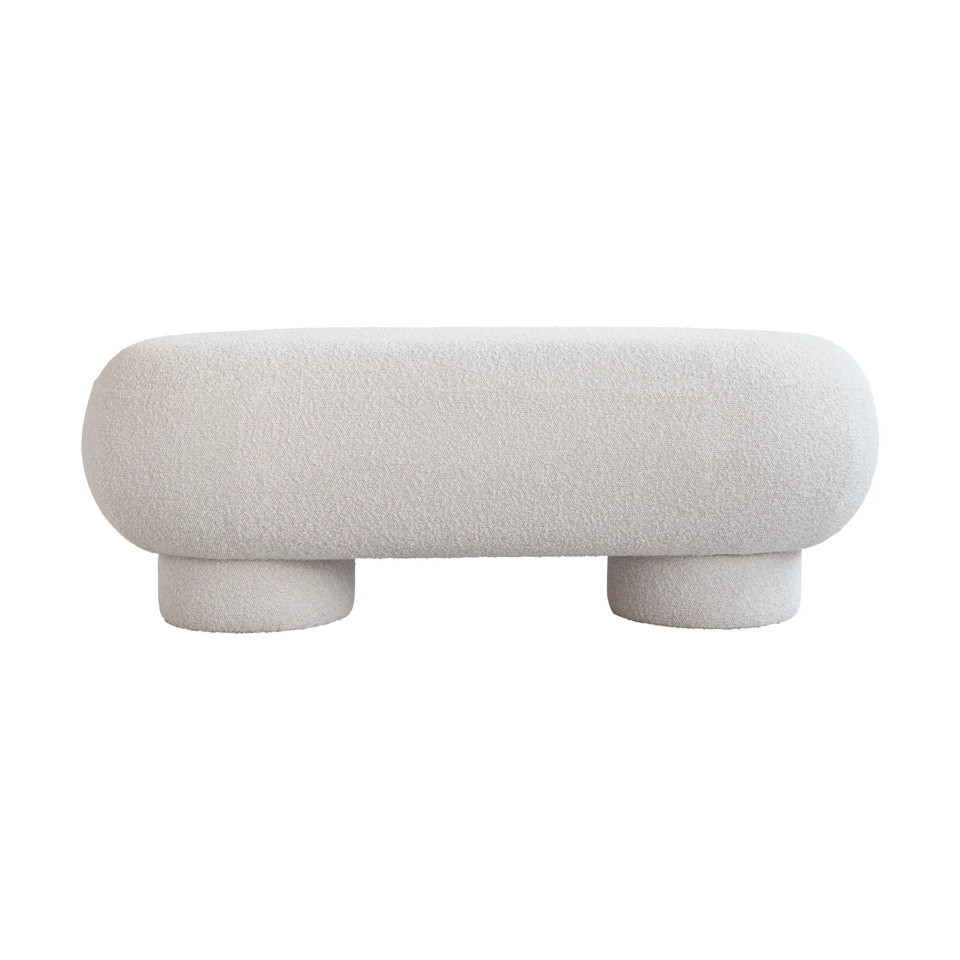 Banco Big Foot petit 120x44 cm, Bouclé 101 Copenhagen