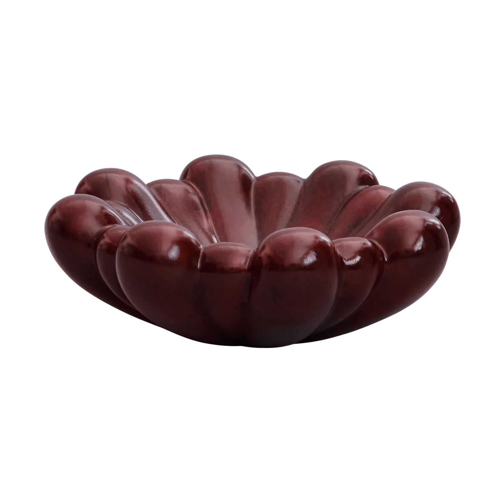 Bloom Tray tigela média Ø28,5 cm, Maroon 101 Copenhagen
