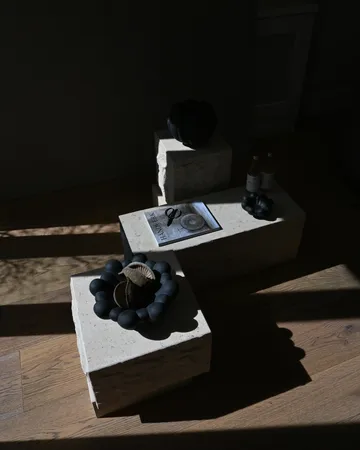 Bloom Tray tigela média Ø28,5 cm - Preto - 101 Copenhagen