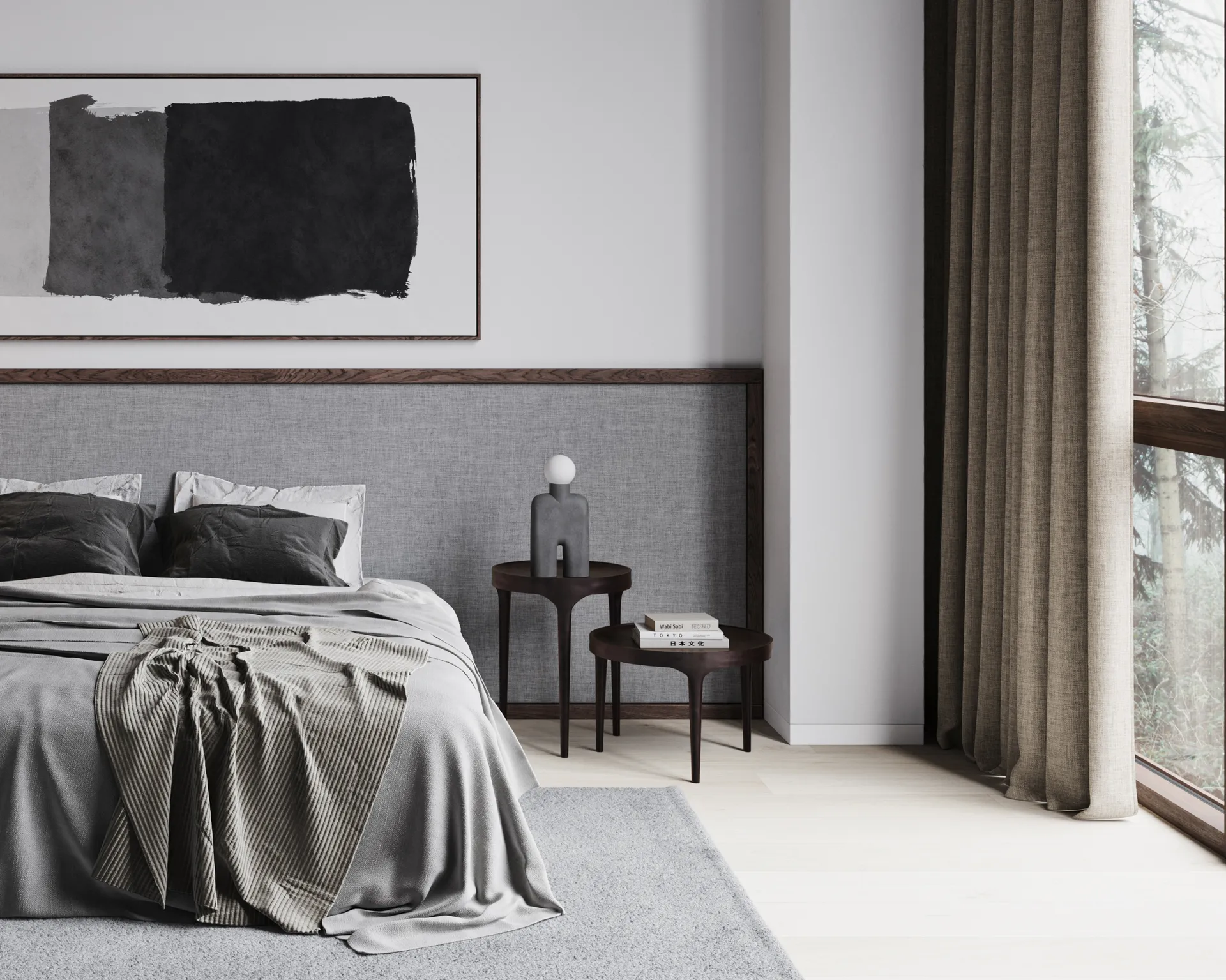 Cobra candeeiro de mesa 35 cm, Cinza escuro 101 Copenhagen