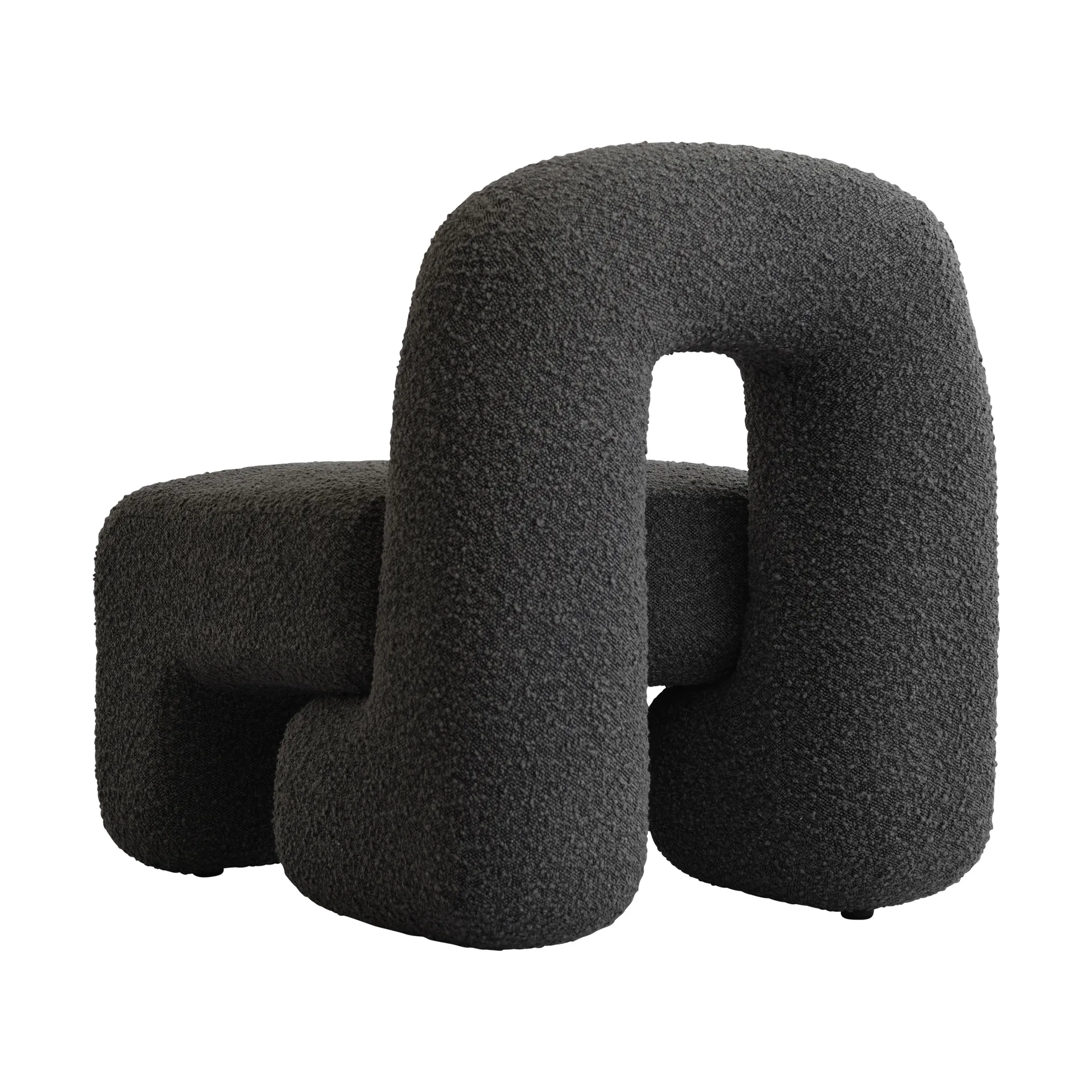 Daiku cadeira lounge, Taupe escuro 101 Copenhagen