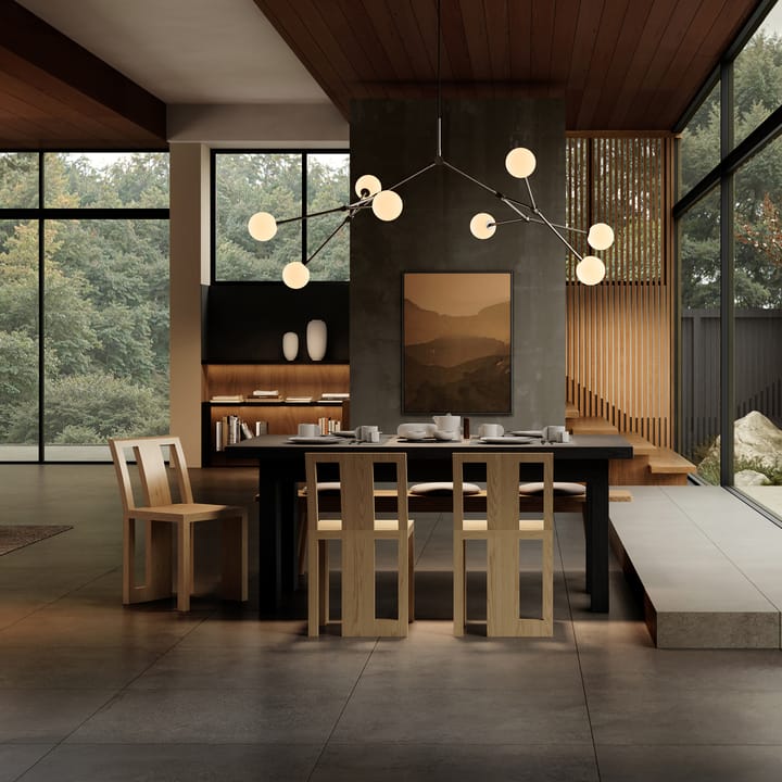 Drop Chandelier Bulp lustre grande, Cinza 101 Copenhagen