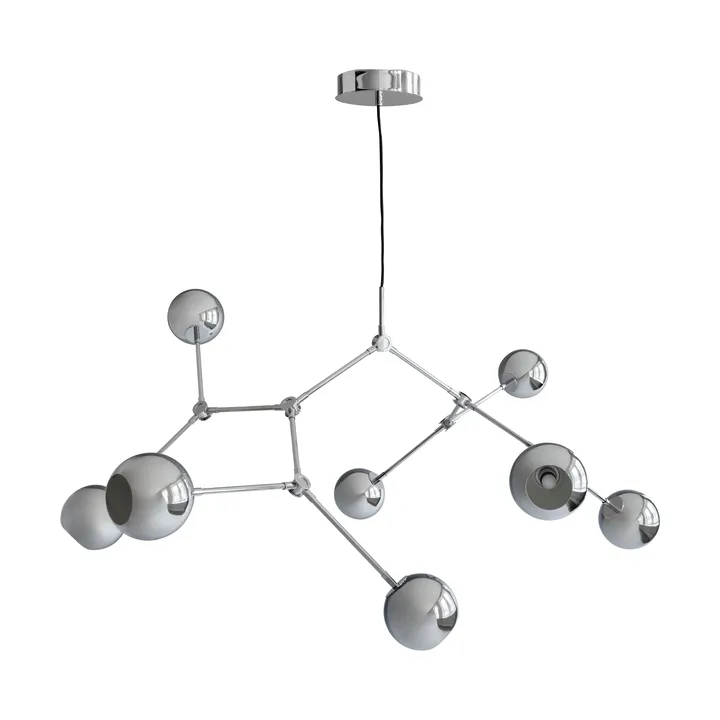 Drop Chandelier Globe candelabro de teto - Cromo - 101 Copenhagen