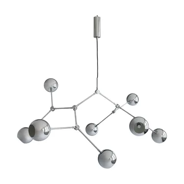 Drop Chandelier Globe candelabro de teto - Cromo - 101 Copenhagen