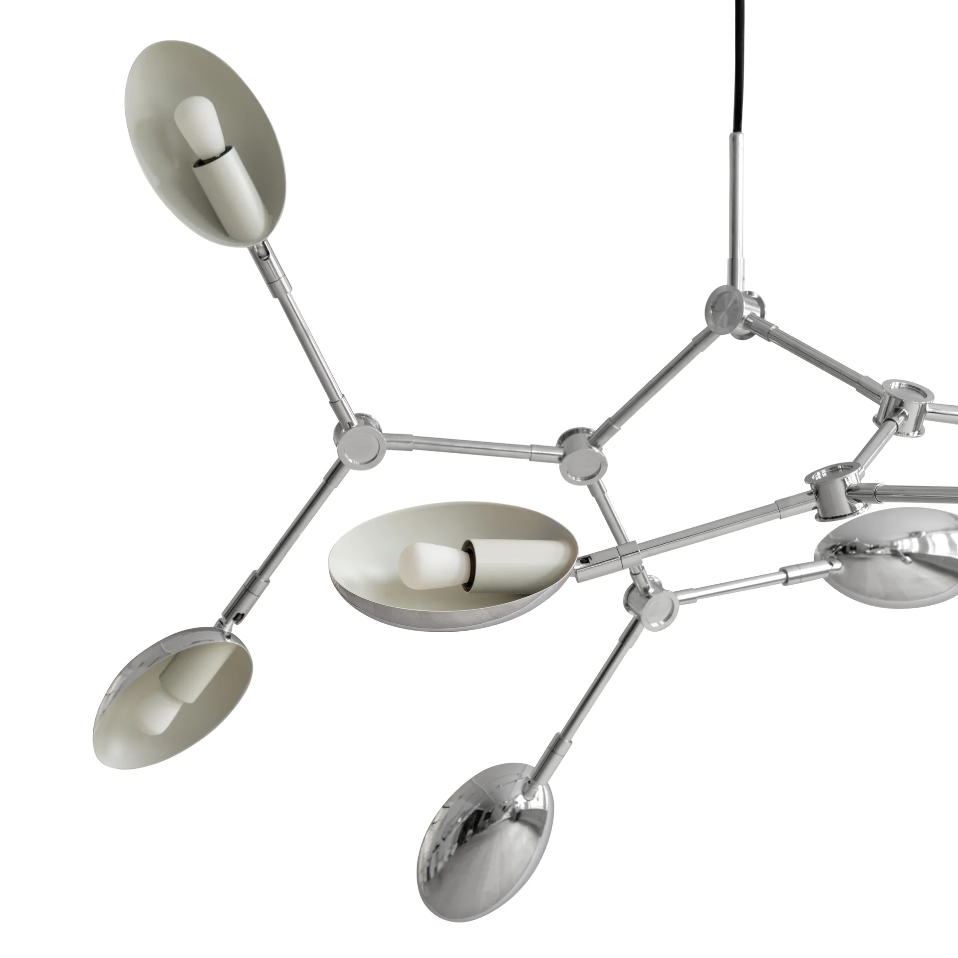 Drop Chandelier lustre mini, Chrome 101 Copenhagen