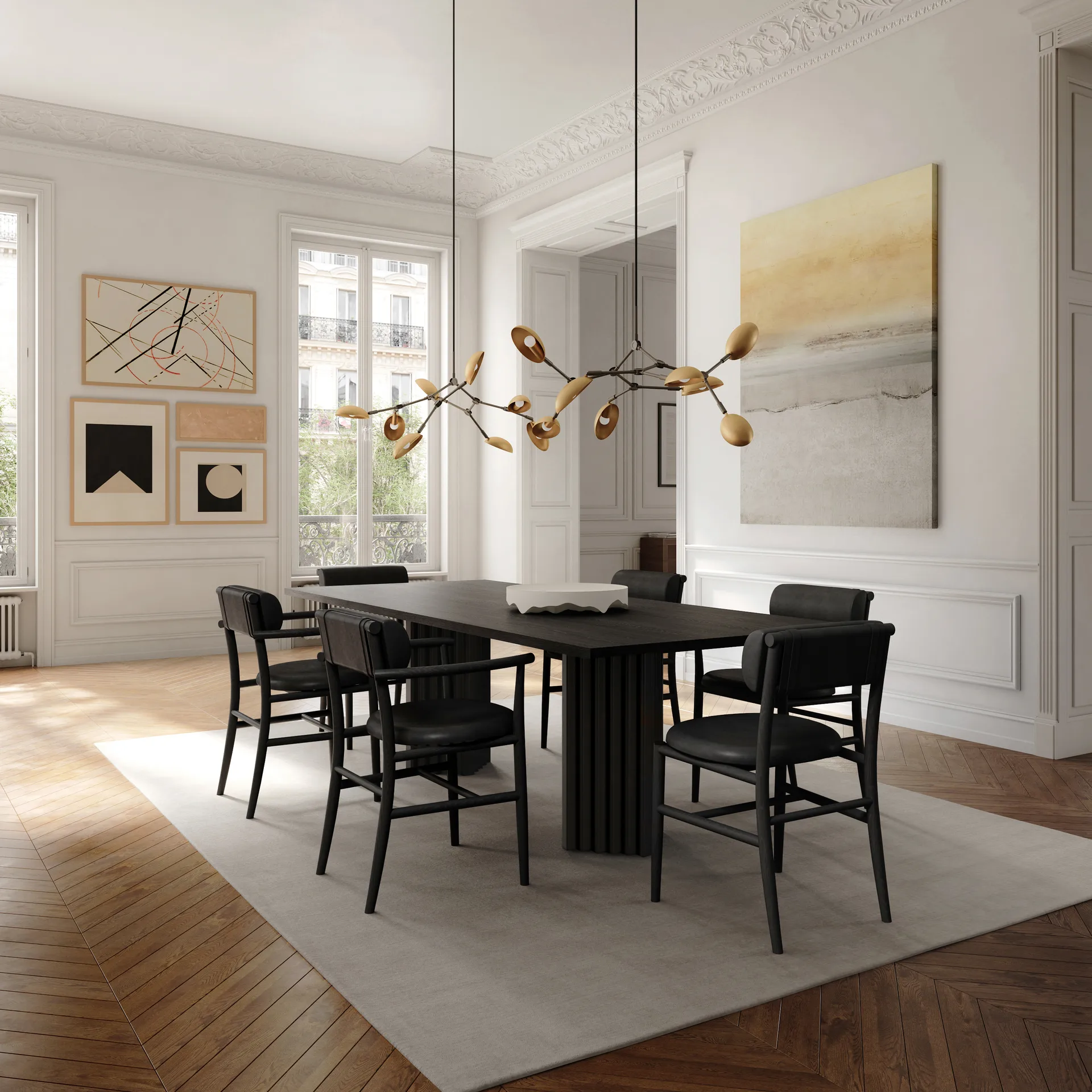 Drop Chandelier lustre mini, Latão 101 Copenhagen