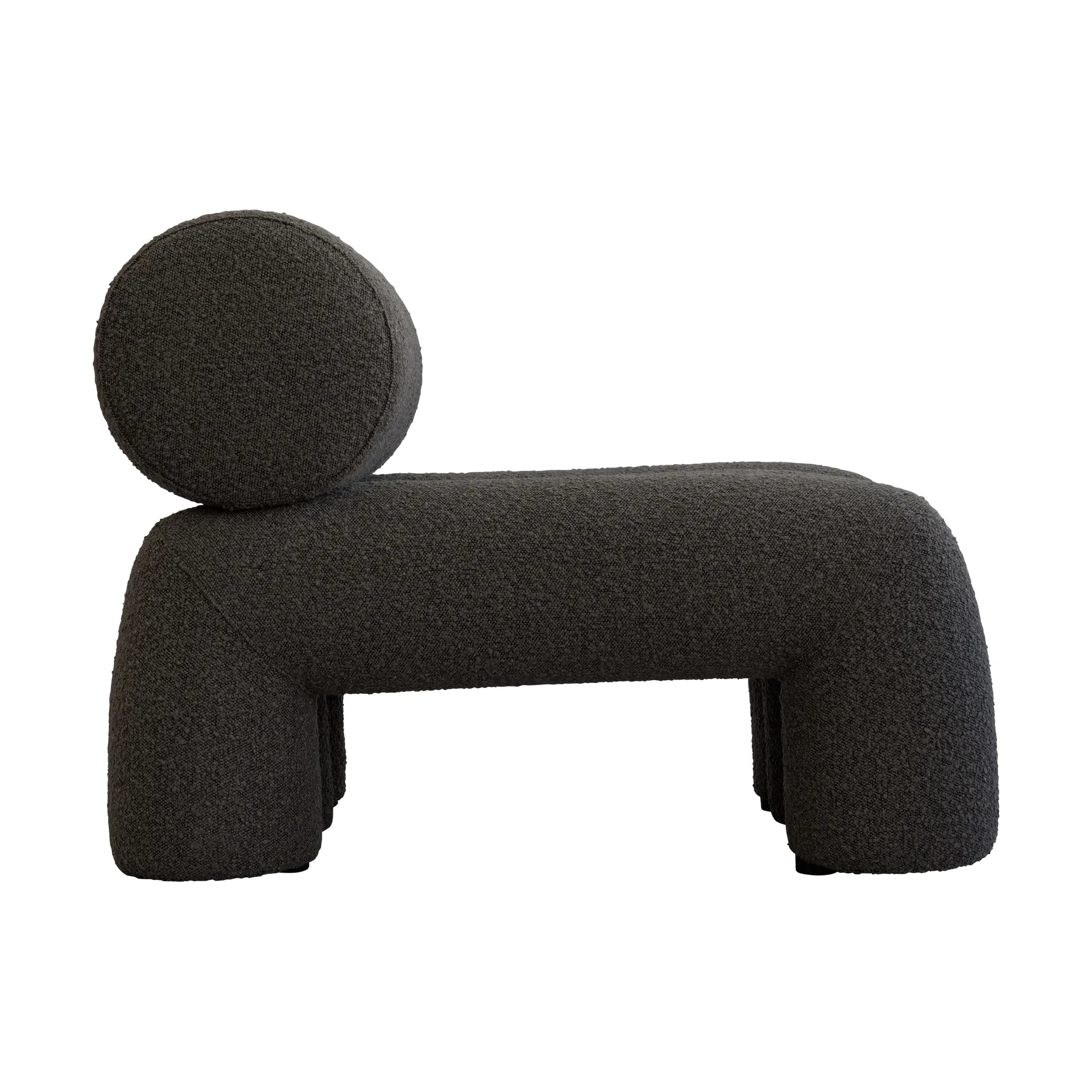 Foku Chair poltrona, Taupe escuro 101 Copenhagen