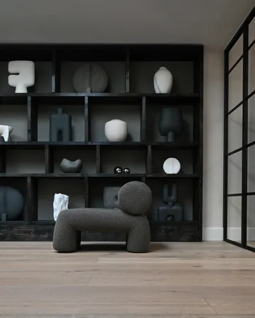 Foku Chair poltrona - Taupe escuro - 101 Copenhagen