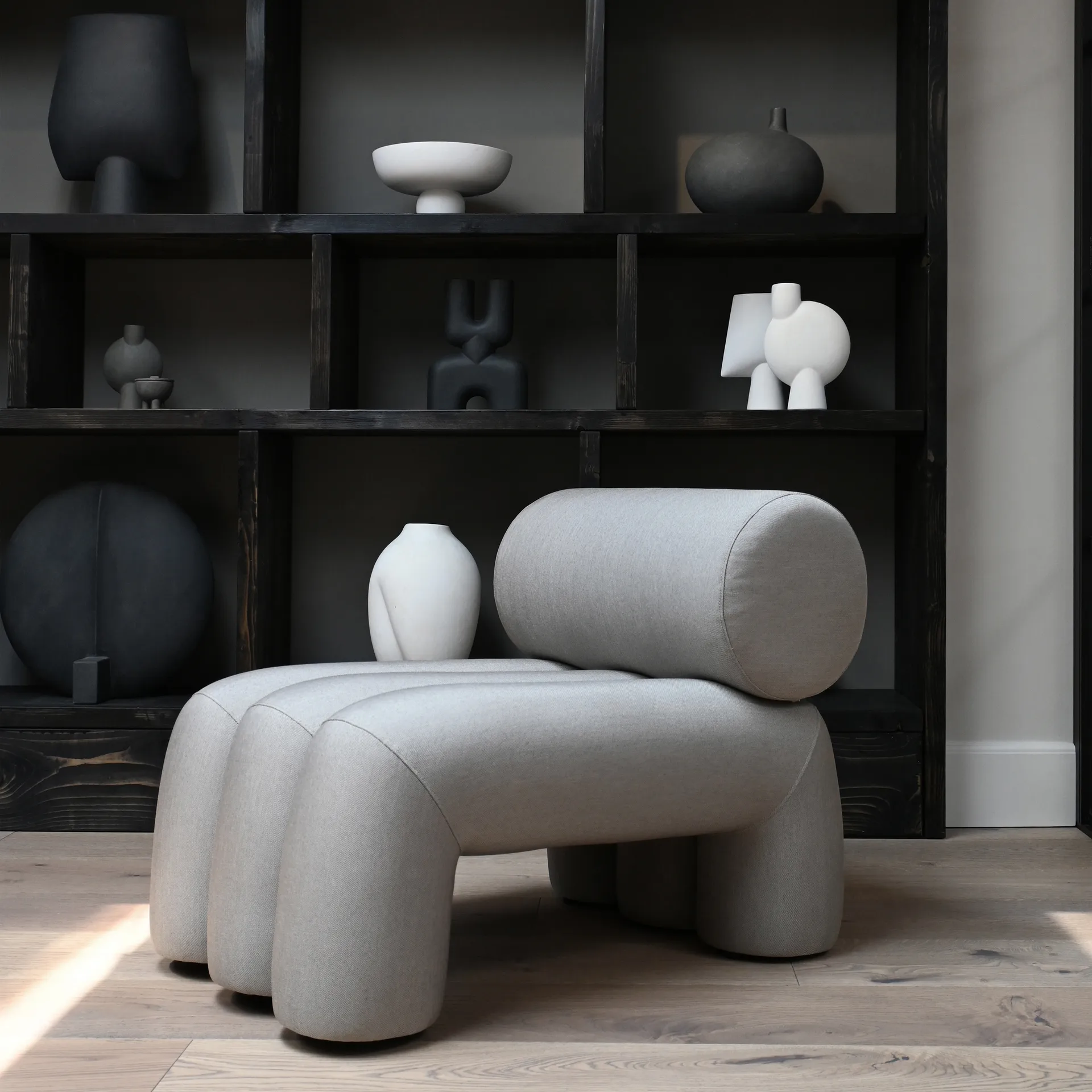 Foku Chair poltrona, Taupe 101 Copenhagen
