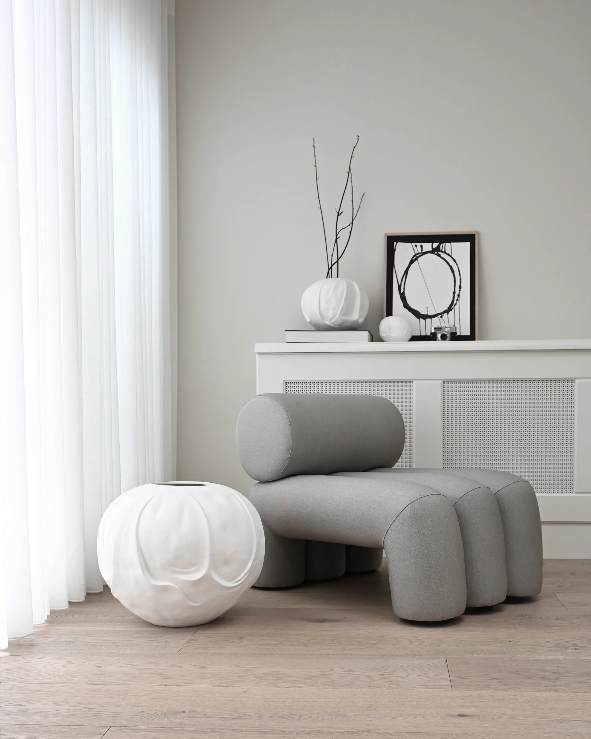Foku Chair poltrona, Taupe 101 Copenhagen