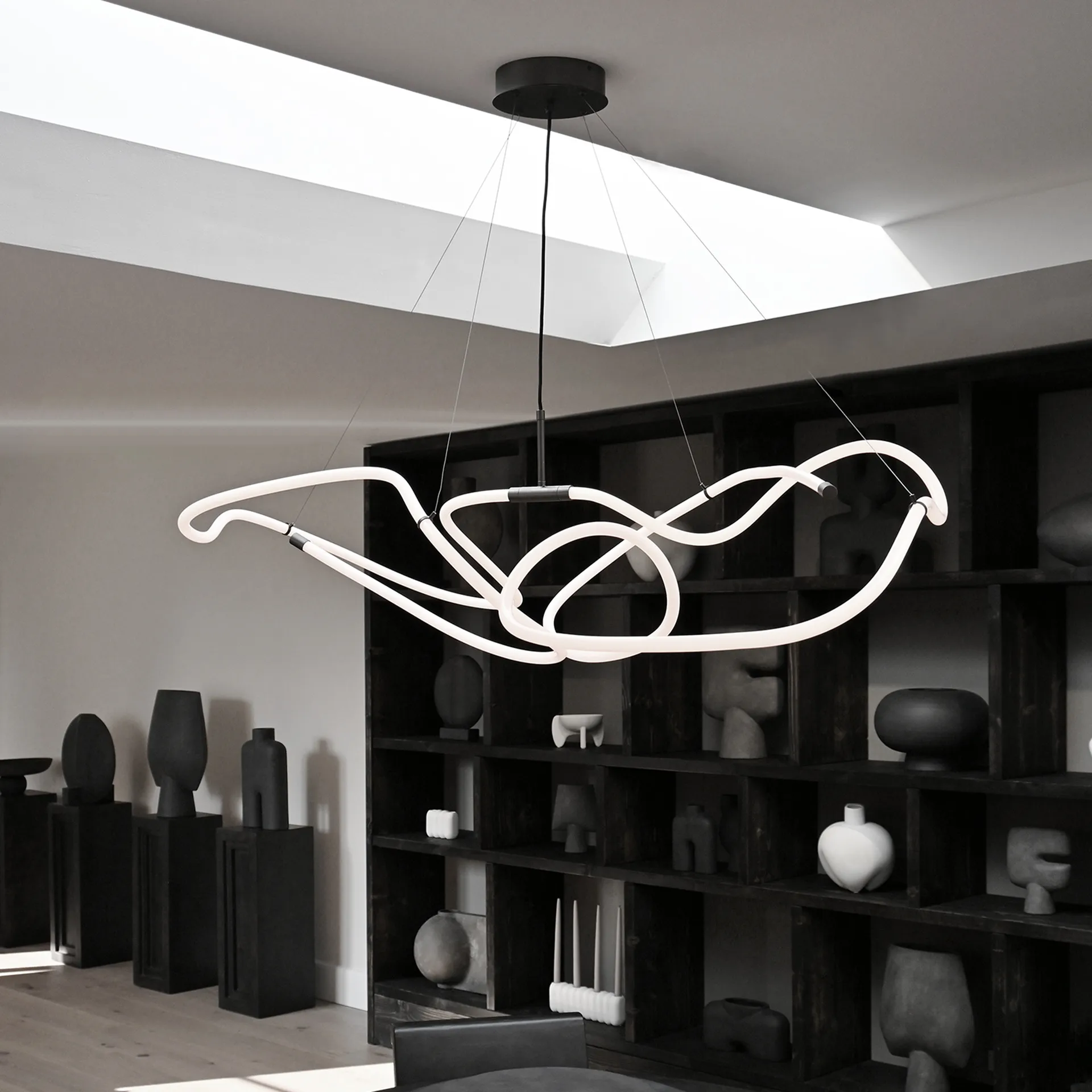 Ghost Chandelier candeeiro de teto grande, Bronze 101 Copenhagen