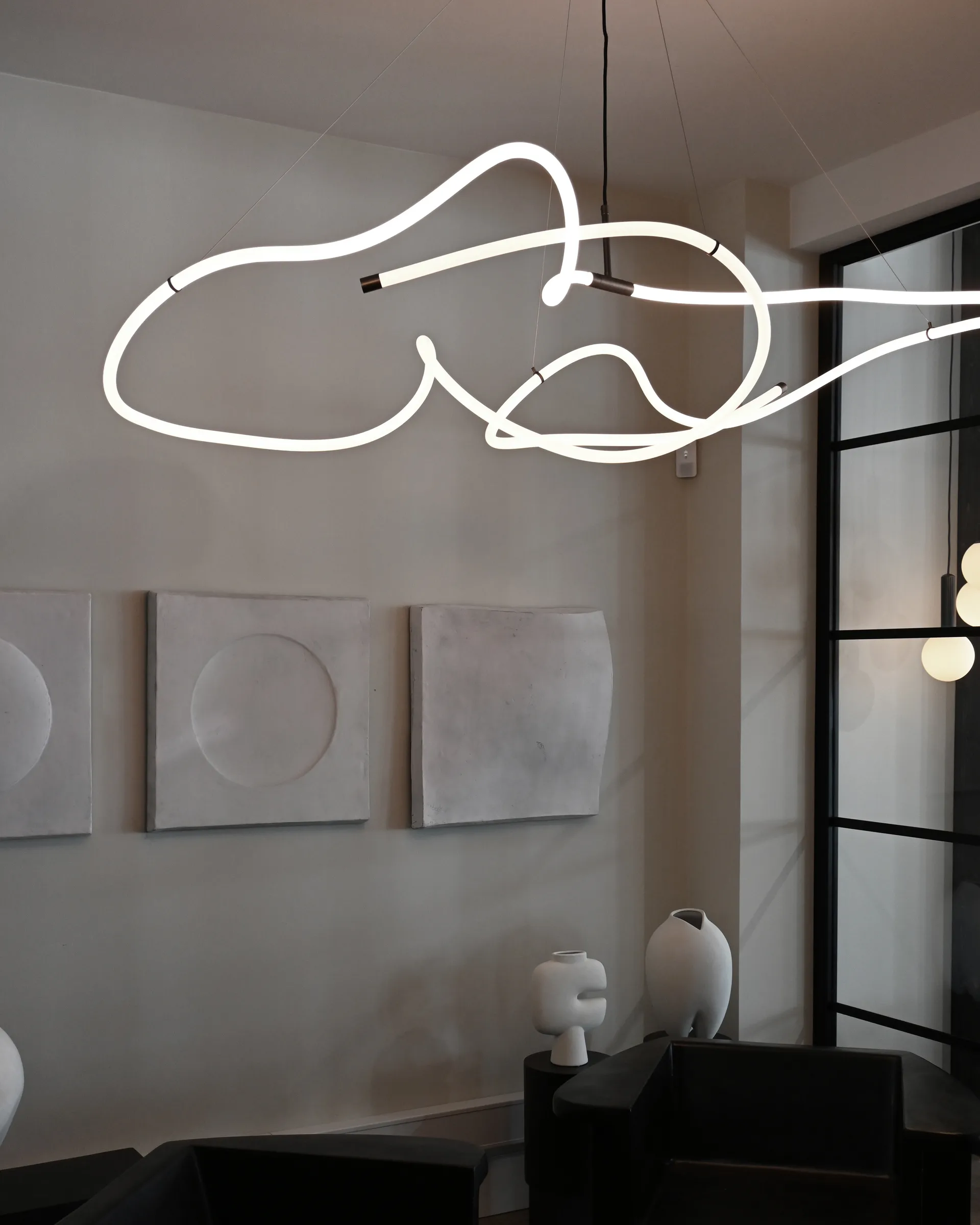 Ghost Chandelier candeeiro de teto grande, Bronze 101 Copenhagen