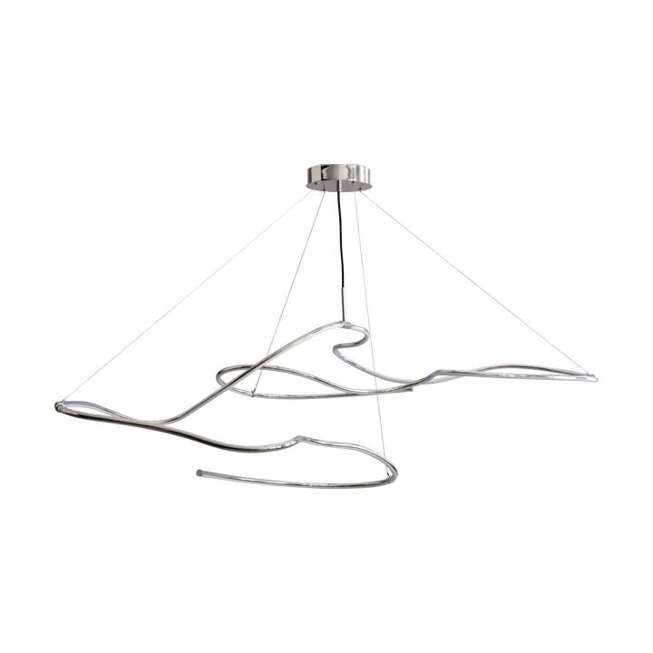 Ghost Chandelier candeeiro de teto grande, Cromo 101 Copenhagen