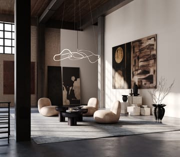 Ghost Chandelier candeeiro de teto grande - Cromo - 101 Copenhagen