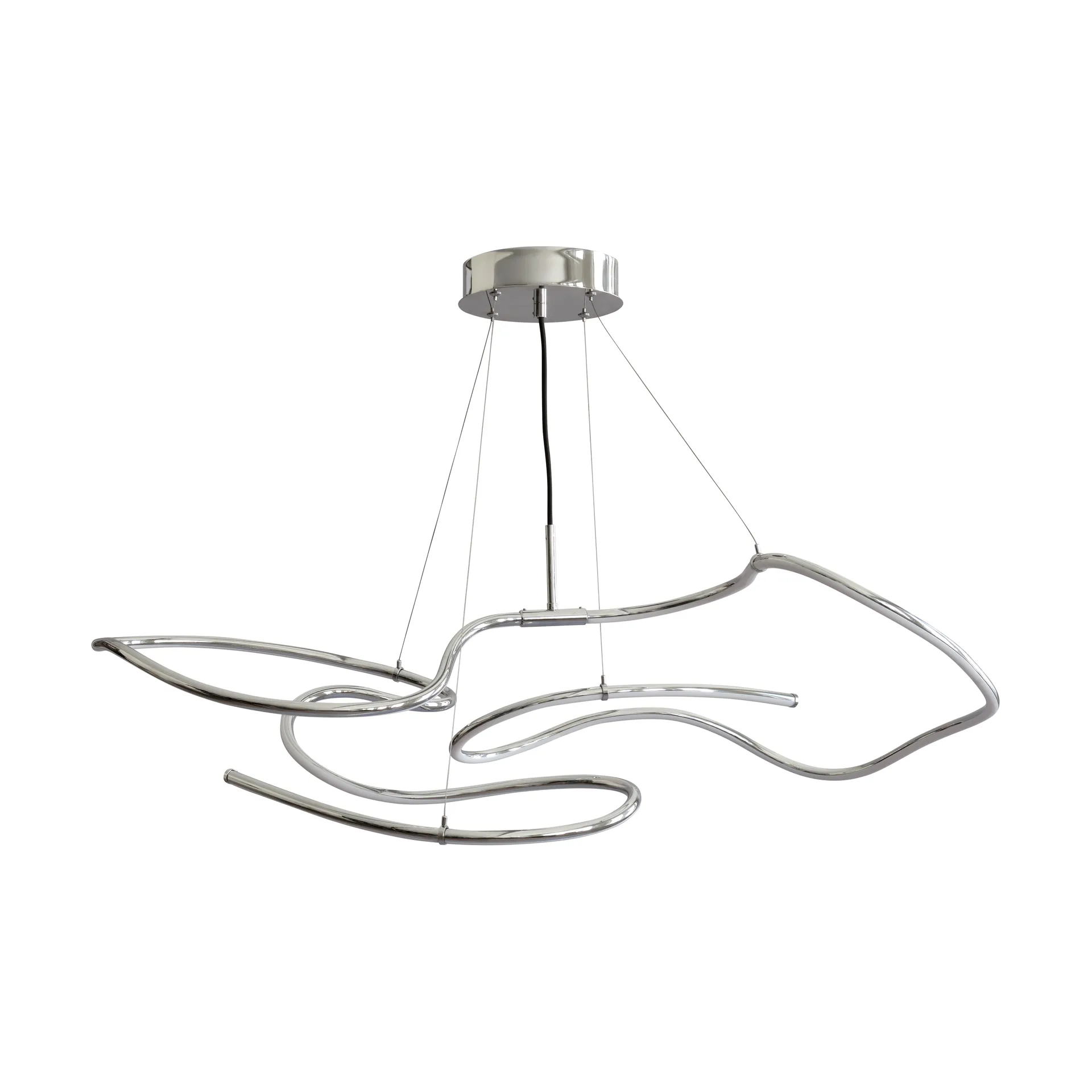 Ghost Chandelier candeeiro de teto mini, Cromo 101 Copenhagen