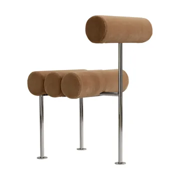 Hiro cadeira de mesa - Aço inoxidável-desert - 101 Copenhagen