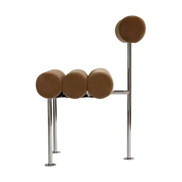 Hiro cadeira de mesa - Aço inoxidável-desert - 101 Copenhagen