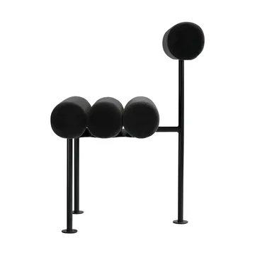 Hiro cadeira de mesa - Black frame-turfa - 101 Copenhagen