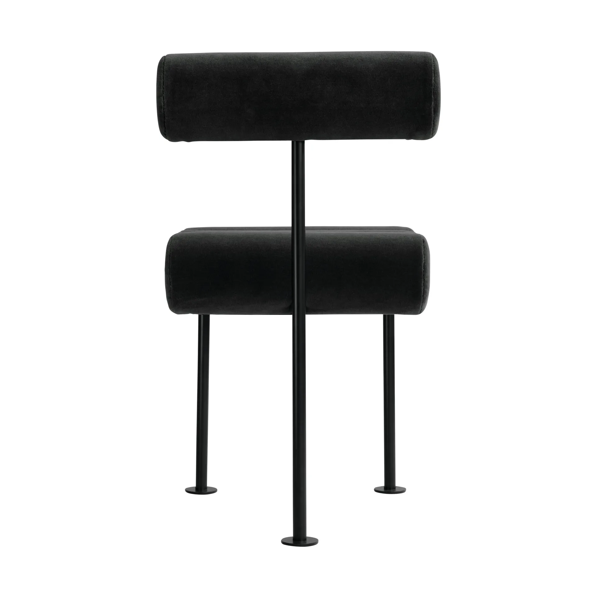 Hiro cadeira de mesa, Black frame-turfa 101 Copenhagen