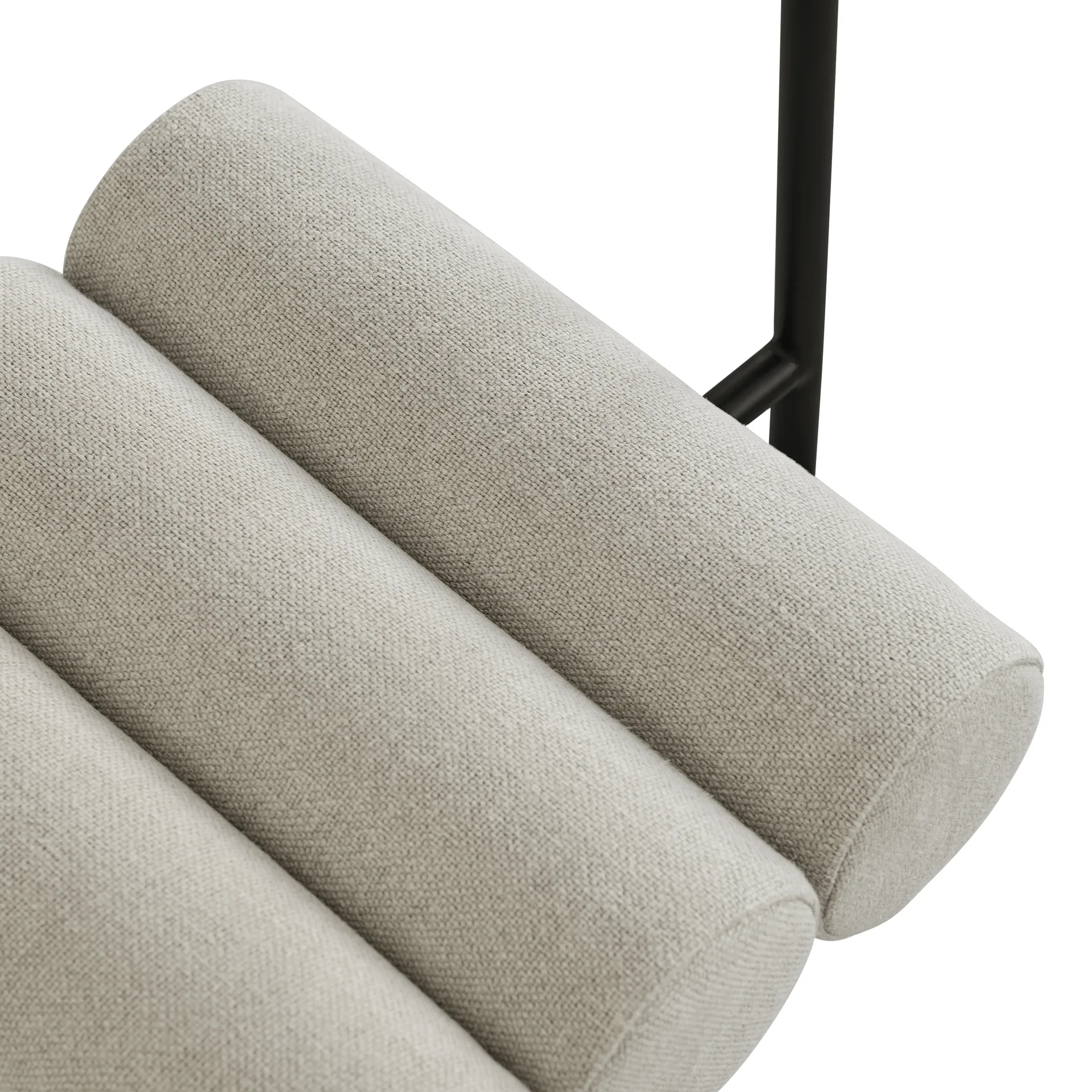 Hiro cadeira de mesa, Estrutura preta-areia 101 Copenhagen