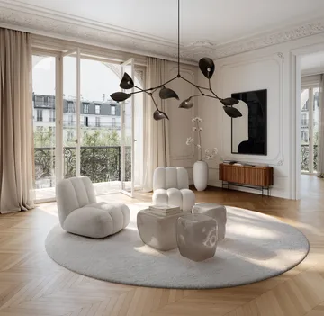 Ishi mesa de centro médio - Deserto fumado - 101 Copenhagen