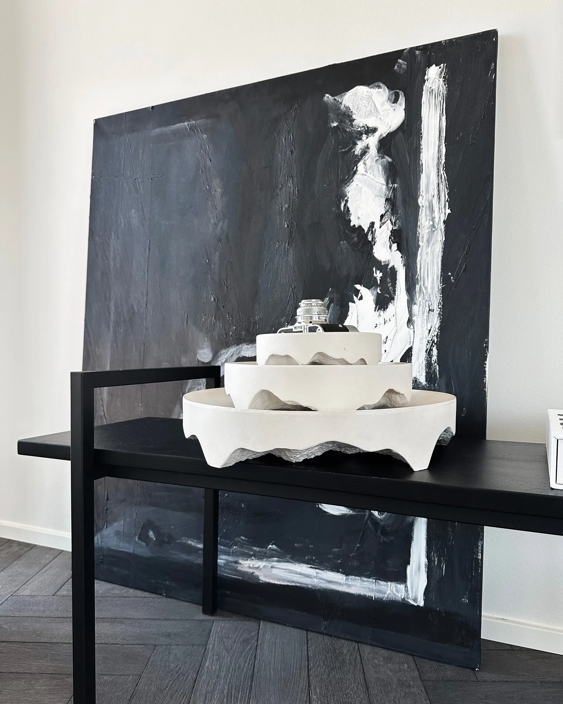 Iwa tabuleiro decorativo, Bétula, Ø30 101 Copenhagen