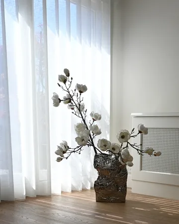 Kami vaso grande 49,5x35 cm - Cromo - 101 Copenhagen