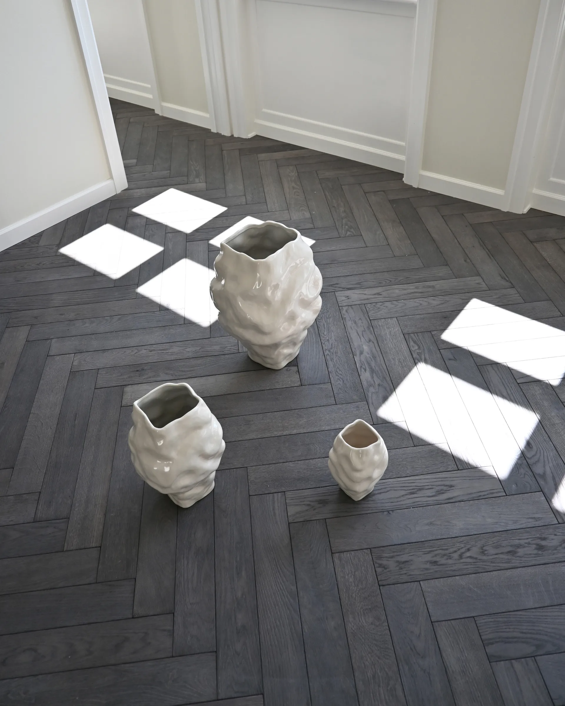 Katachi vaso mini, Bétula com acabamento brilhante 101 Copenhagen