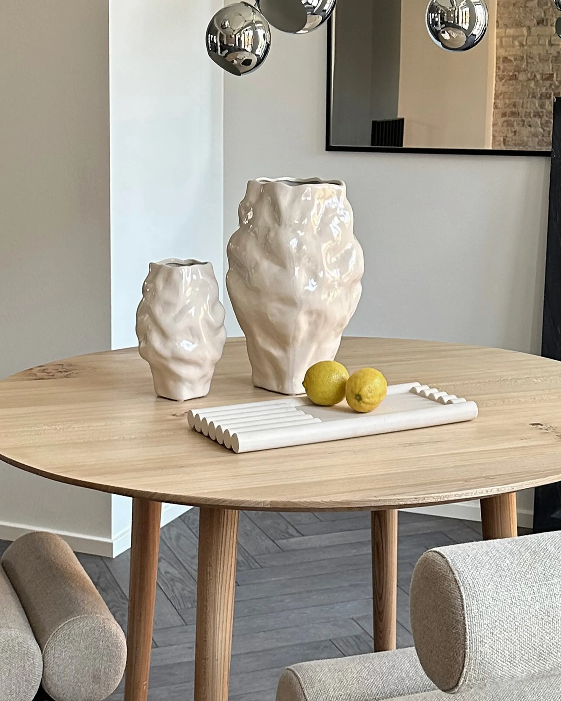 Katachi vaso mini, Bétula com acabamento brilhante 101 Copenhagen