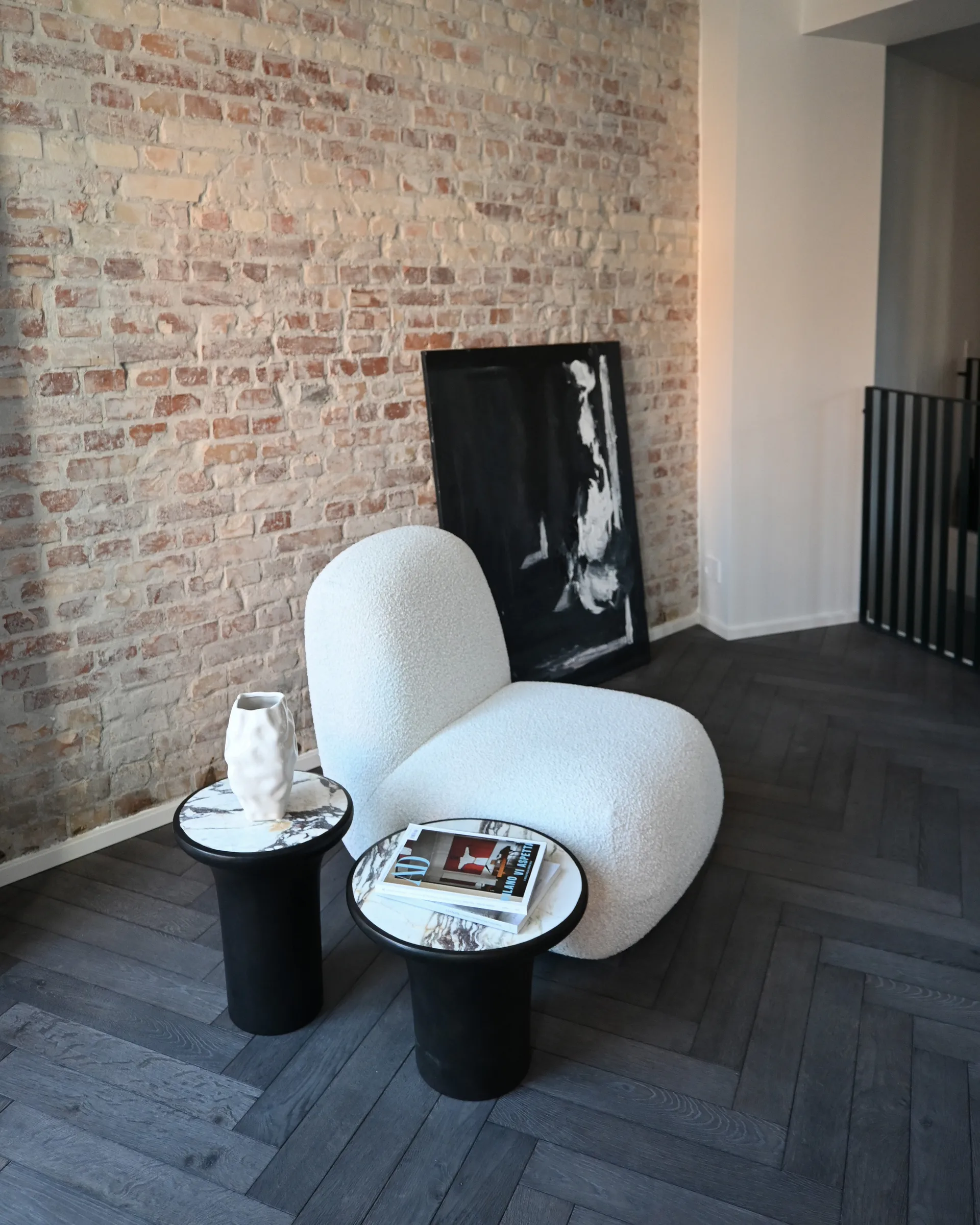 Katachi vaso mini, Bétula com acabamento brilhante 101 Copenhagen