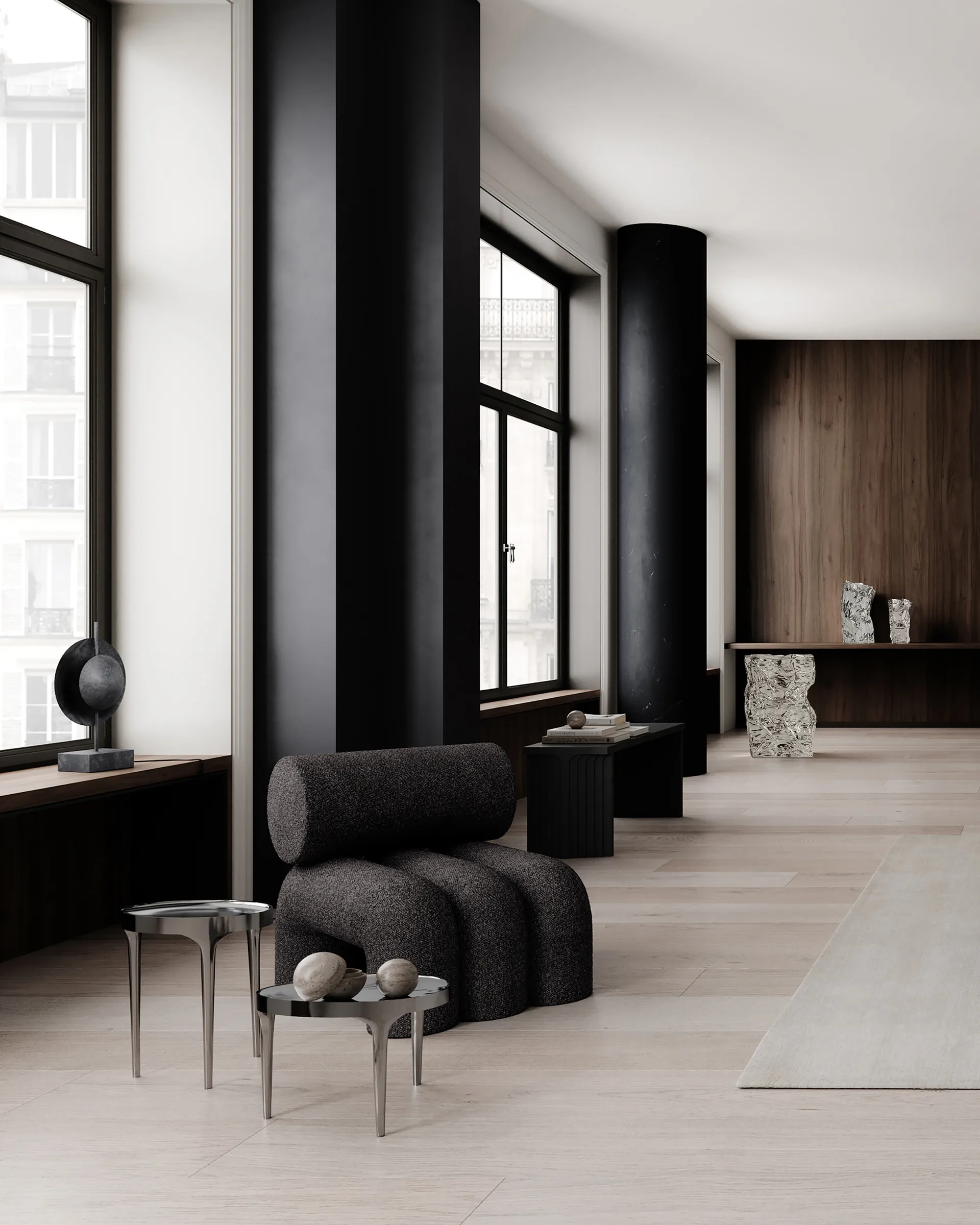 Phantom mesa lateral, Cromo baixo 101 Copenhagen