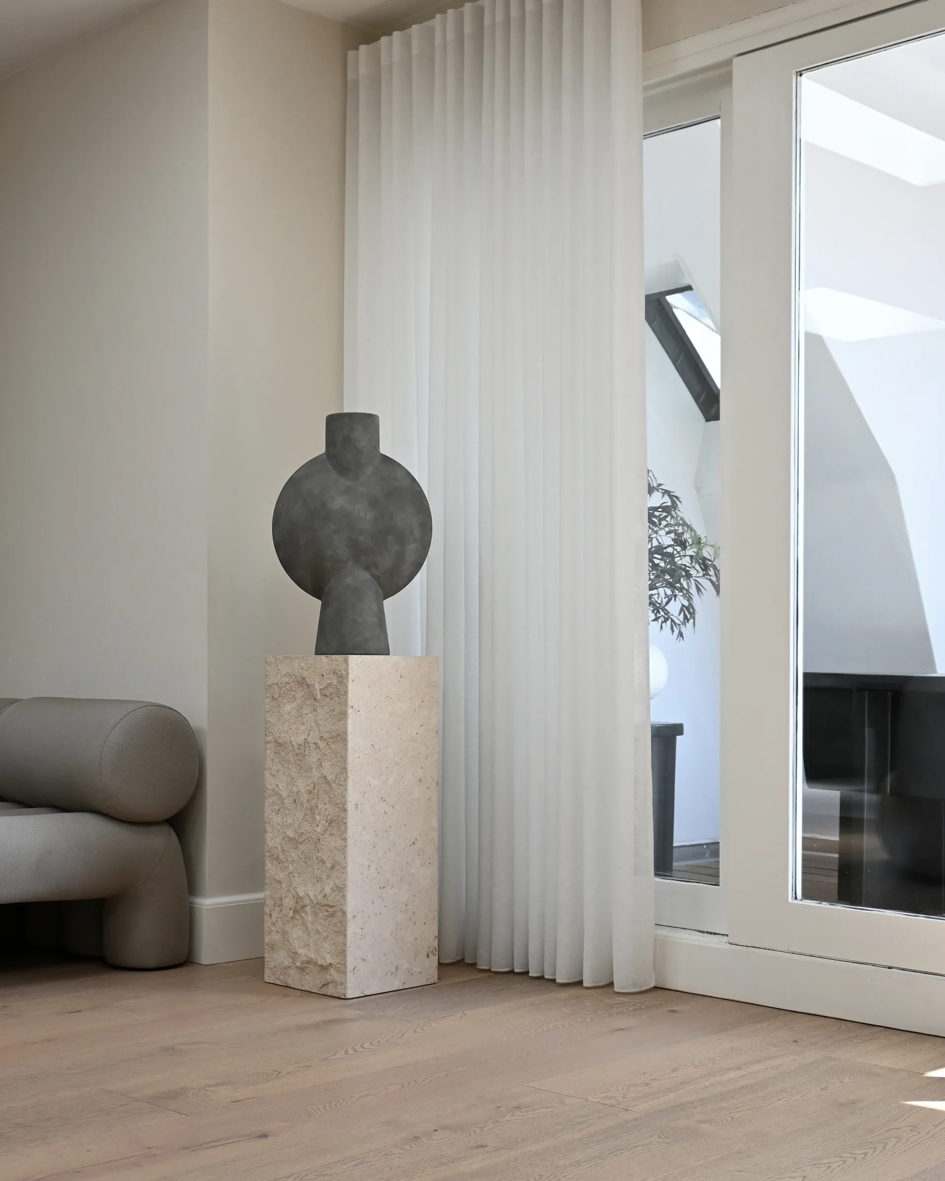 Podium Maxi pedestal 80 cm, Calcário 101 Copenhagen