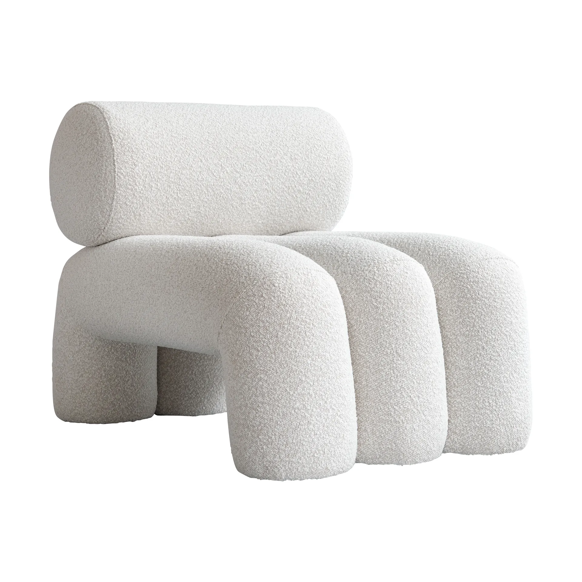 Poltrona Foku Chair , Bouclé 101 Copenhagen