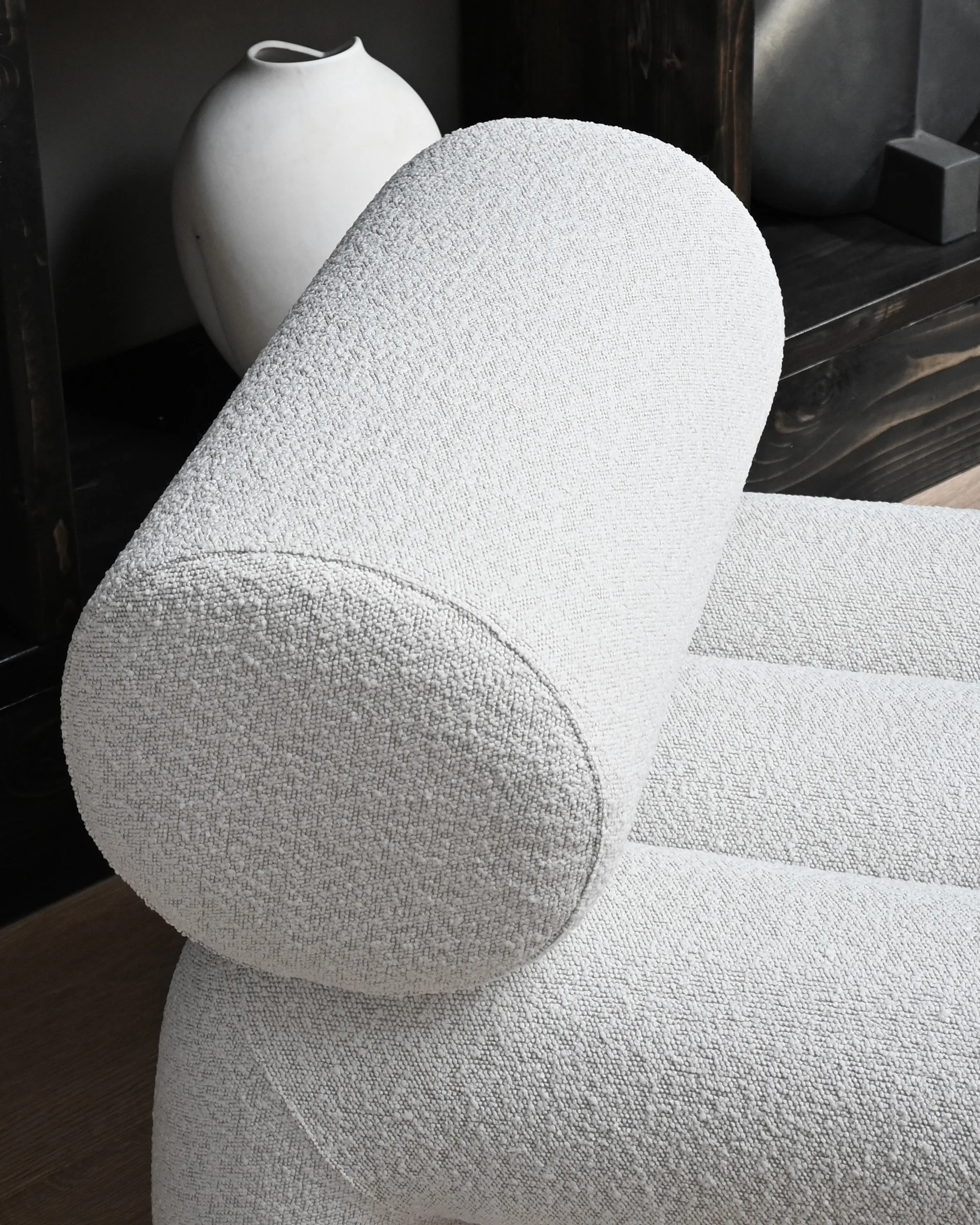 Poltrona Foku Chair , Bouclé 101 Copenhagen