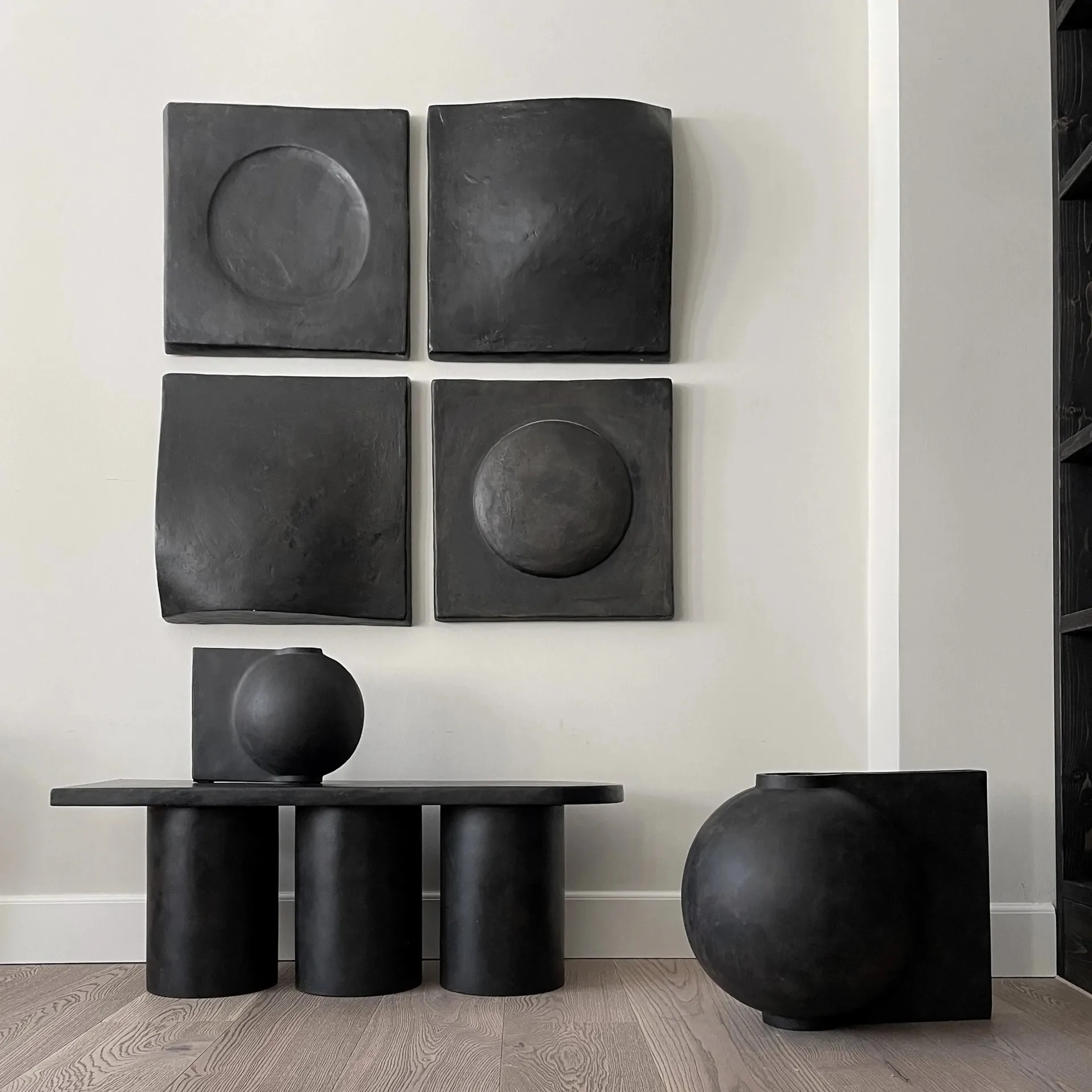 Sculpt Art Shield decoração mural 58x58 cm, Café 101 Copenhagen