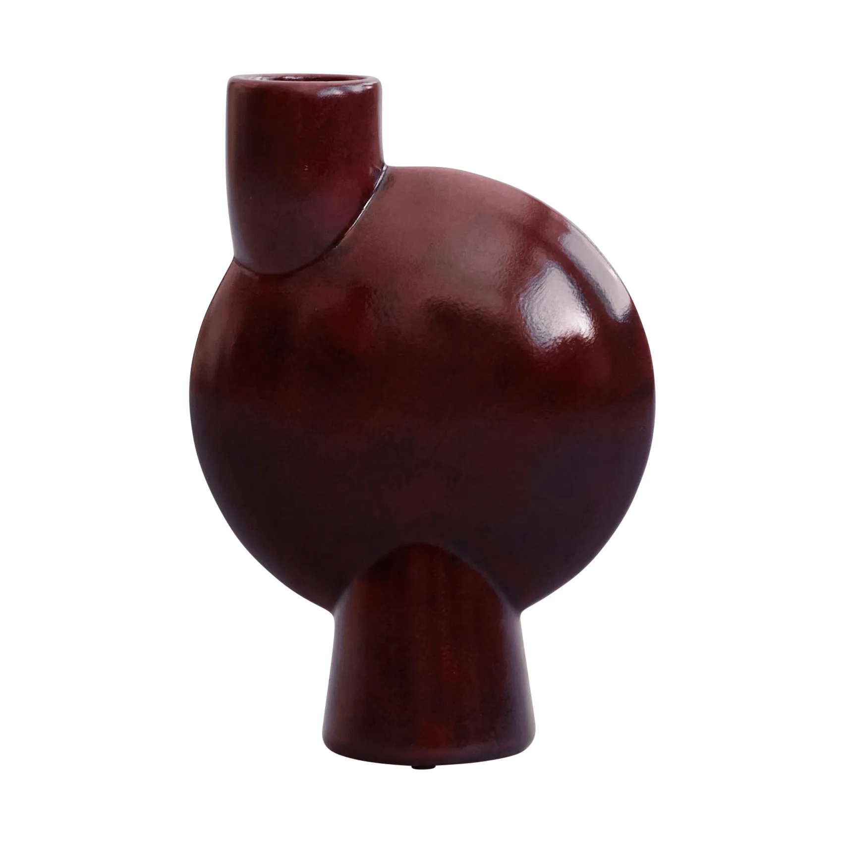 Sphere Bubl vaso Medio, Maroon 101 Copenhagen