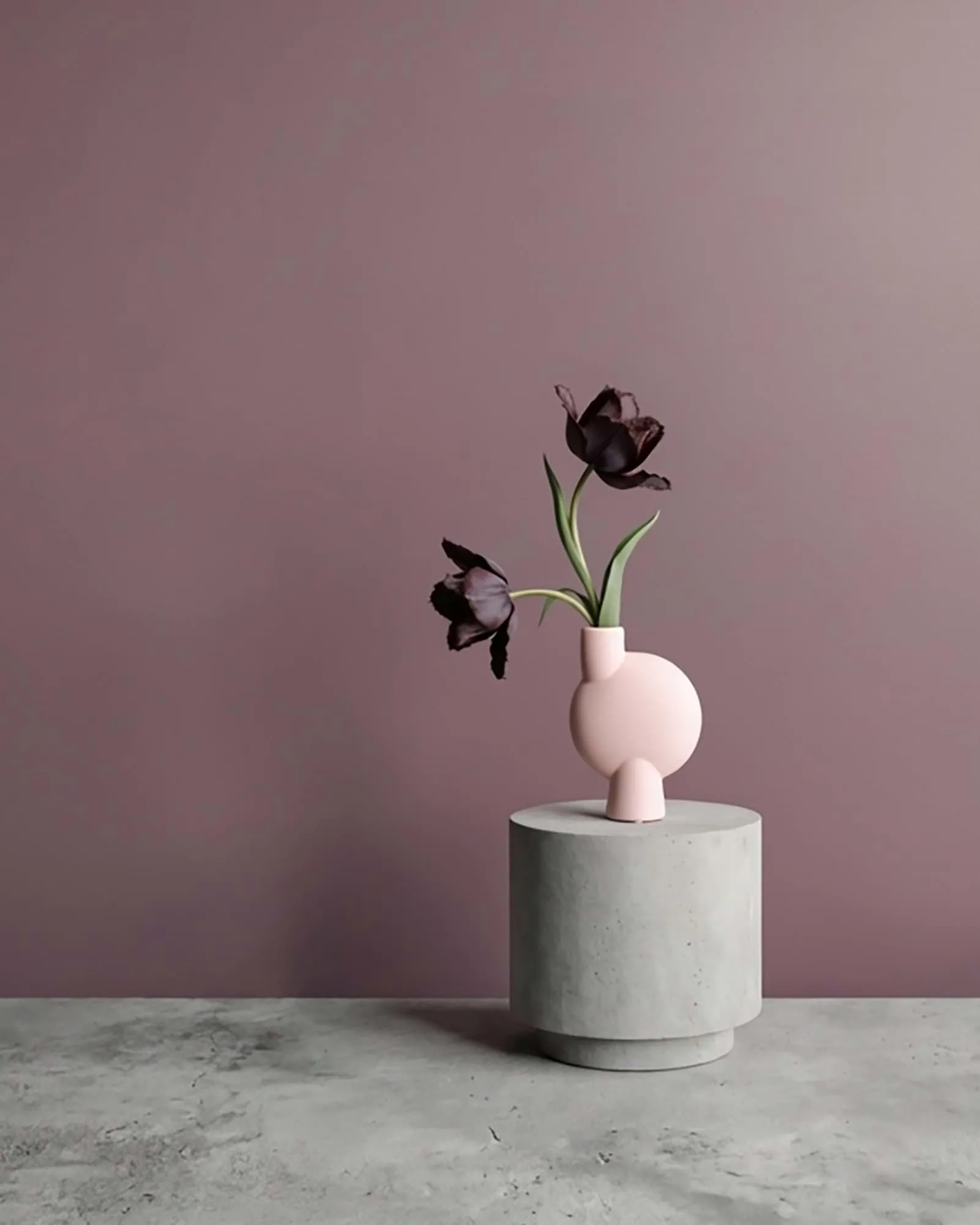 Sphere Bubl vaso Medio, Rosa 101 Copenhagen