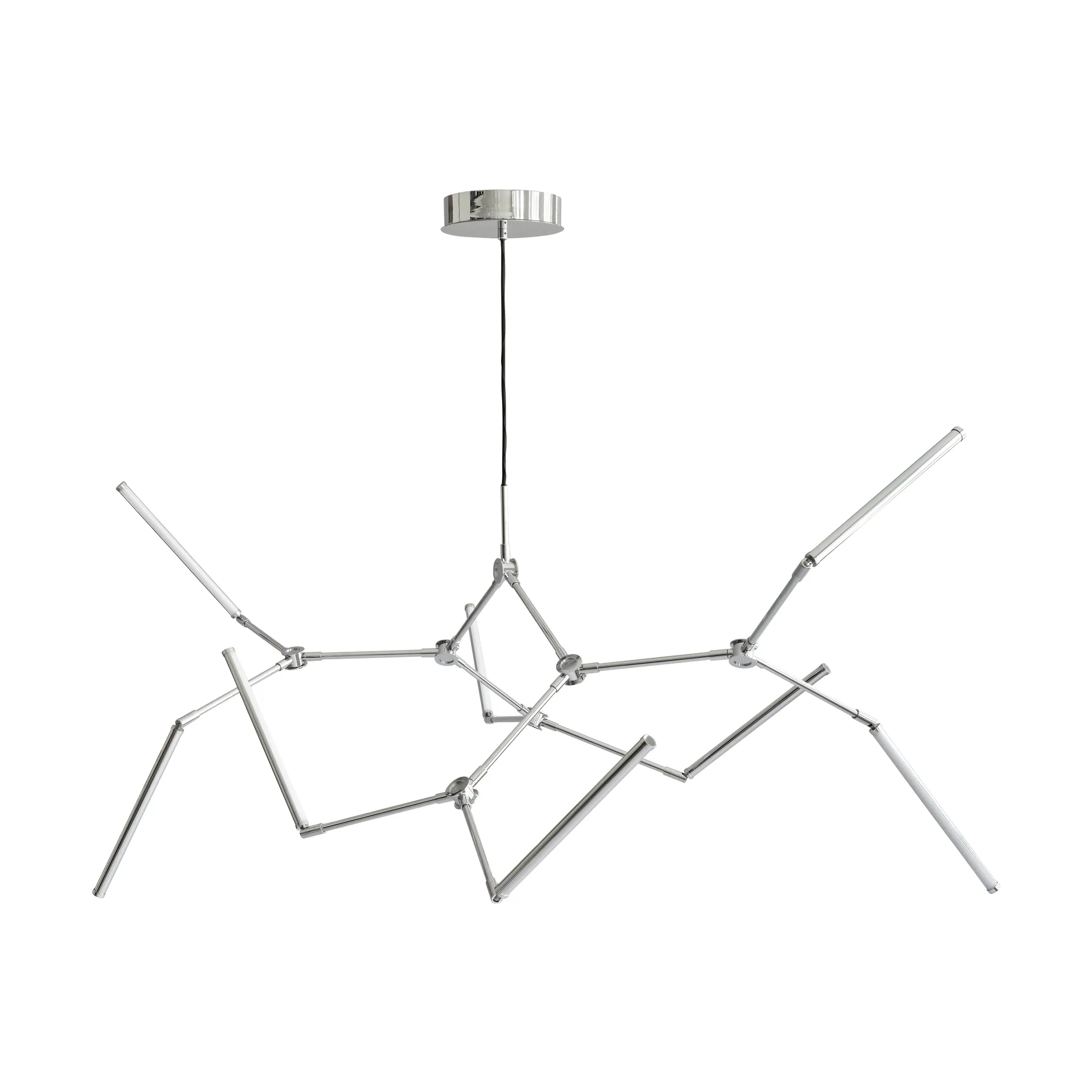 Stick chandelier lustre, Cromado 101 Copenhagen