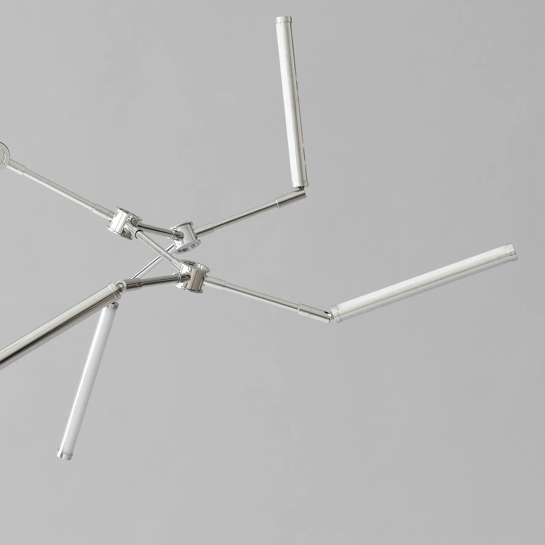 Stick chandelier lustre mini, Cromado 101 Copenhagen