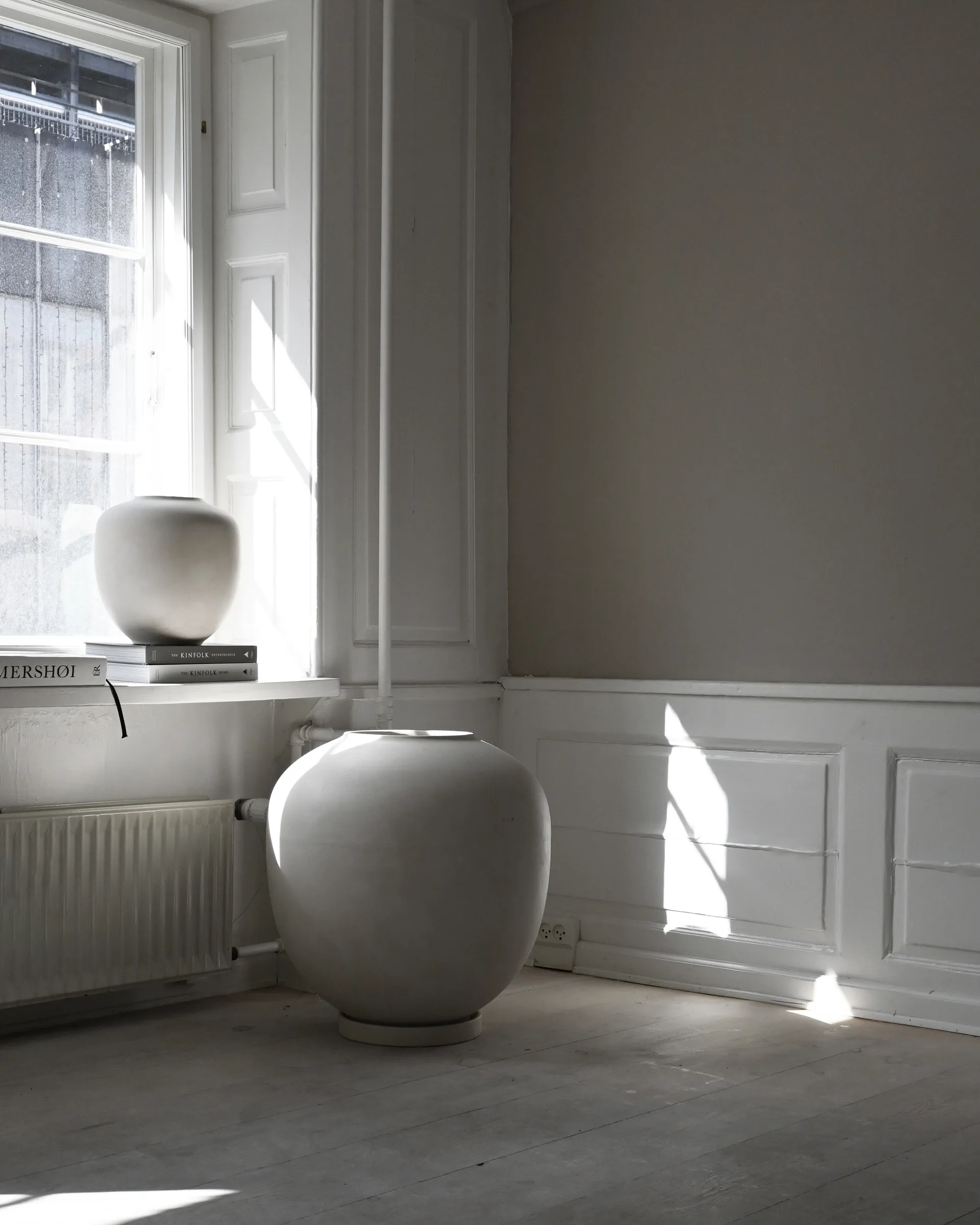 Sunao vaso médio 30 cm, Bétula 101 Copenhagen