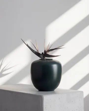 Sunao vaso médio 30 cm - Dark green - 101 Copenhagen