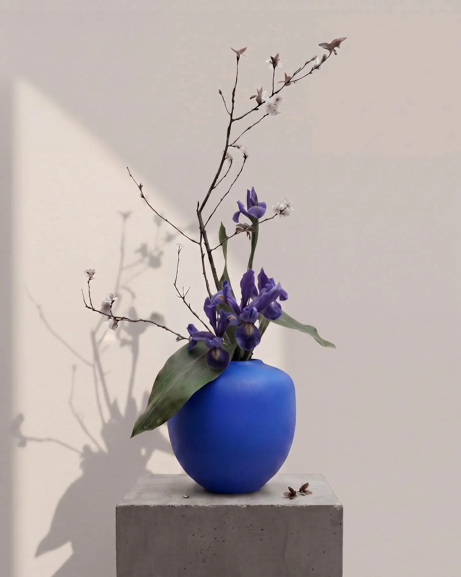 Sunao vaso médio 30 cm, Marrakech azul 101 Copenhagen