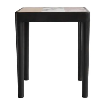 Tairu mesa 38x38 cm listrada - Amarelo-pêssego-Calacata - 101 Copenhagen