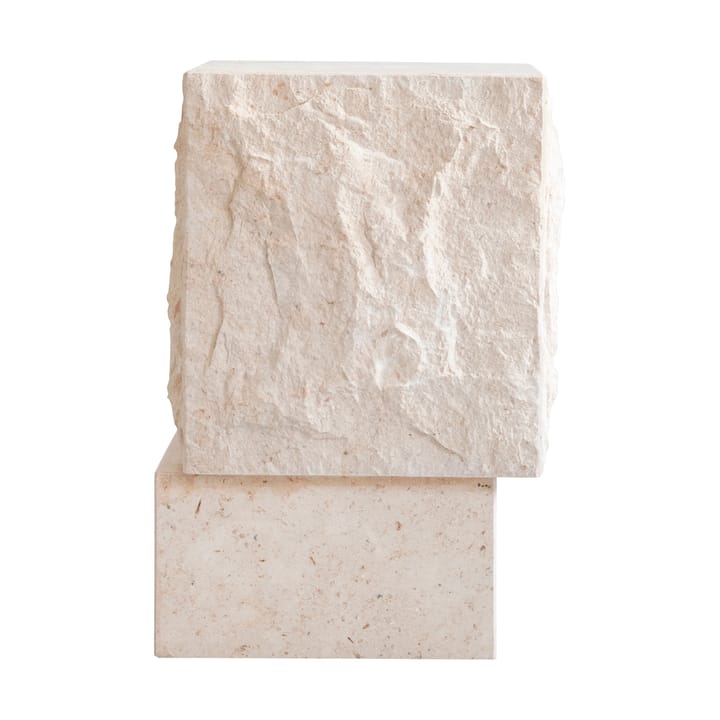 Temple mesa de centro alta 50x33 cm - Limestone - 101 Copenhagen