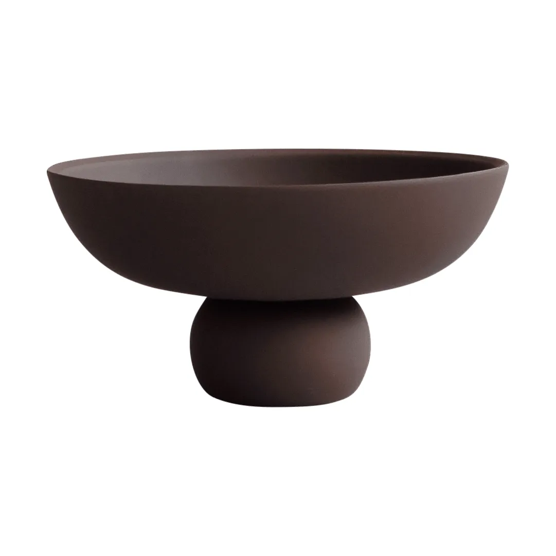 Tigela Baburu Ø20 cm, Chocolate brown 101 Copenhagen