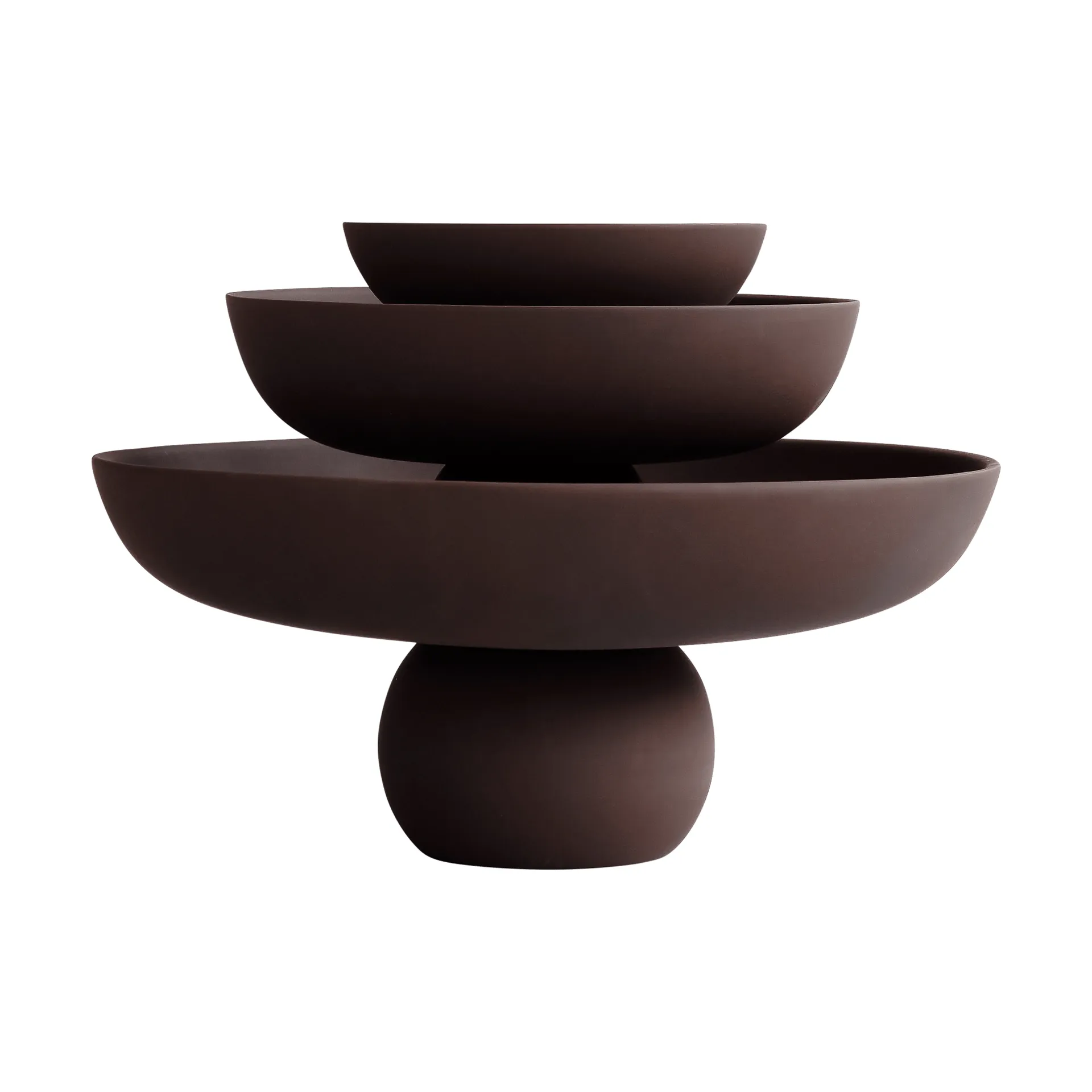 Tigela Baburu Ø30 cm, Chocolate brown 101 Copenhagen