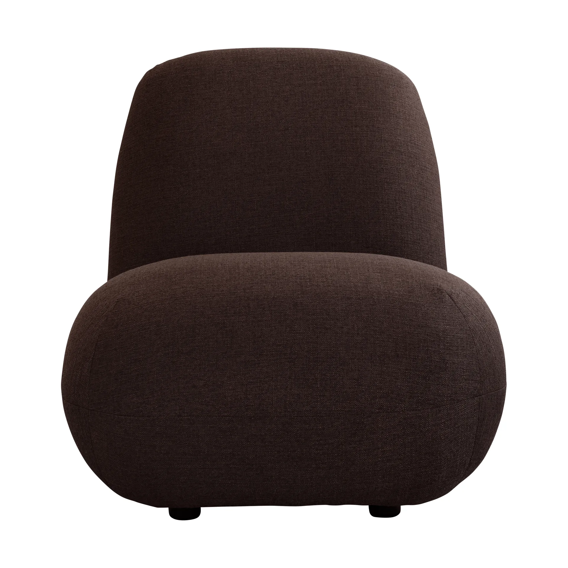 Toe Chair Flat poltrona 92x75 cm, Castanho escuro 101 Copenhagen